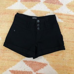 Black shorts